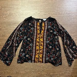 Summer long sleeve top